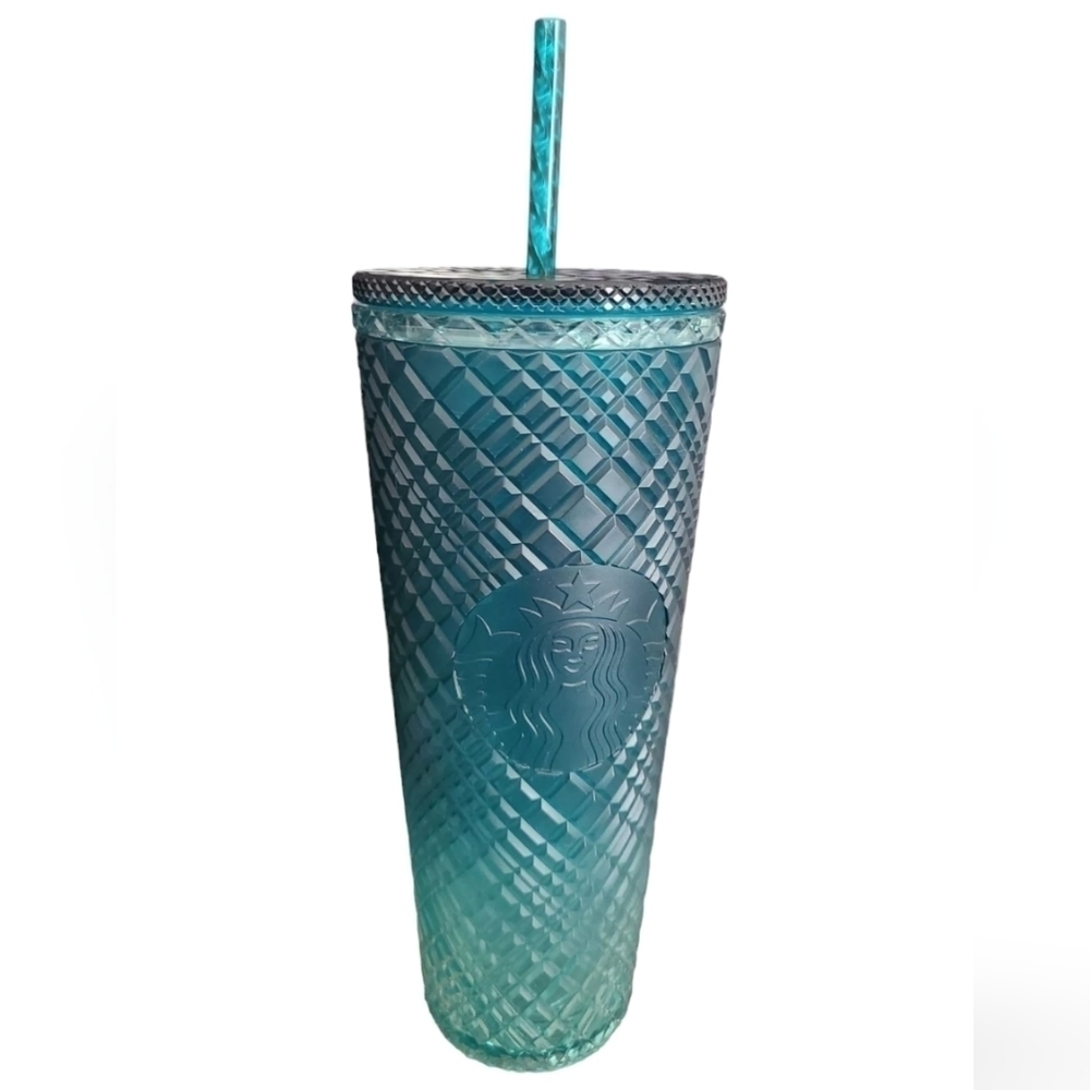 Starbucks Teal Jeweled Tumbler​